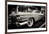 Classic Cars on South Beach - Miami - Florida-Philippe Hugonnard-Framed Art Print