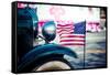 Classic Cars Parade.-Curioso Travel Photography-Framed Stretched Canvas