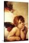Classic Cherub Two-null-Stretched Canvas