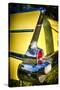 Classic Chevrolet Automobile Tail Fin-George Oze-Stretched Canvas