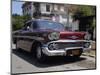 Classic Chevrolet Impala Saloon Car, Vedado, Havana, Cuba, West Indies, Central America-John Harden-Mounted Photographic Print