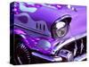 Classic Chevrolet with Flaming Hood-Bill Bachmann-Stretched Canvas