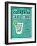 Classic Cocktail Gin and Tonic-Michael Mullan-Framed Art Print