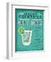 Classic Cocktail Gin and Tonic-Michael Mullan-Framed Art Print