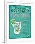 Classic Cocktail Gin and Tonic-Michael Mullan-Framed Art Print