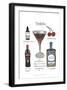 Classic Cocktail - Manhattan-Naomi McCavitt-Framed Art Print