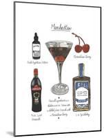 Classic Cocktail - Manhattan-Naomi McCavitt-Mounted Art Print