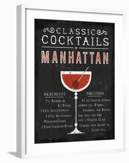 Classic Cocktail Manhattan-Michael Mullan-Framed Art Print