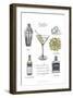 Classic Cocktail - Martini-Naomi McCavitt-Framed Art Print