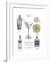 Classic Cocktail - Martini-Naomi McCavitt-Framed Art Print