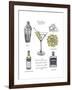 Classic Cocktail - Martini-Naomi McCavitt-Framed Art Print