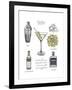 Classic Cocktail - Martini-Naomi McCavitt-Framed Art Print