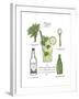 Classic Cocktail - Mojito-Naomi McCavitt-Framed Art Print