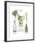 Classic Cocktail - Mojito-Naomi McCavitt-Framed Art Print