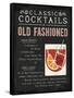 Classic Cocktail Old Fashioned-Michael Mullan-Framed Stretched Canvas