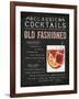 Classic Cocktail Old Fashioned-Michael Mullan-Framed Art Print