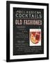 Classic Cocktail Old Fashioned-Michael Mullan-Framed Art Print