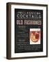 Classic Cocktail Old Fashioned-Michael Mullan-Framed Art Print