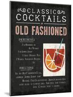 Classic Cocktail Old Fashioned-Michael Mullan-Mounted Art Print