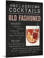 Classic Cocktail Old Fashioned-Michael Mullan-Mounted Art Print