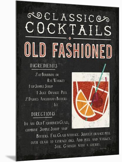 Classic Cocktail Old Fashioned-Michael Mullan-Mounted Art Print