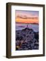 Classic Coit Tower After Sunset, San Francisco, Cityscape, Urban View-Vincent James-Framed Photographic Print