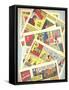 Classic Comic Books-null-Framed Stretched Canvas