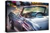 Classic Corvette Ready for a Cruise-George Oze-Stretched Canvas