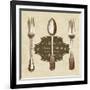 Classic Cuisine-Sandro Ferrari-Framed Art Print