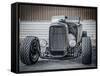 Classic Custom American Automobile-David Challinor-Framed Stretched Canvas