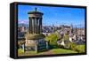 Classic Edinburgh View-Jeni Foto-Framed Stretched Canvas