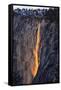 Classic Firefall South View 2016, Horsetail Falls, Yosemite National Park-Vincent James-Framed Stretched Canvas