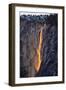 Classic Firefall South View 2016, Horsetail Falls, Yosemite National Park-Vincent James-Framed Photographic Print