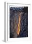 Classic Firefall South View 2016, Horsetail Falls, Yosemite National Park-Vincent James-Framed Photographic Print