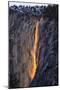 Classic Firefall South View 2016, Horsetail Falls, Yosemite National Park-Vincent James-Mounted Photographic Print