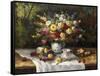 Classic Floral Still Life-null-Framed Stretched Canvas