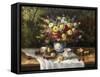 Classic Floral Still Life-null-Framed Stretched Canvas