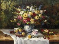 Classic Floral Still Life-Janek-Stretched Canvas