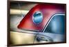 Classic Ford Thunderbird Hardtop Detail with a Porthole Window-George Oze-Framed Photographic Print