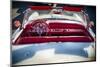 Classic Ford Thunderbird Top Down-George Oze-Mounted Photographic Print