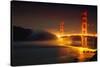 Classic Golden Gate and Approaching Fog, San Francisco-null-Stretched Canvas