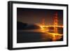 Classic Golden Gate and Approaching Fog, San Francisco-null-Framed Photographic Print