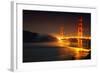 Classic Golden Gate and Approaching Fog, San Francisco-null-Framed Photographic Print