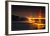 Classic Golden Gate and Approaching Fog, San Francisco-null-Framed Photographic Print