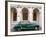 Classic Green American Car Parked Outside the National Ballet School, Havana, Cuba-Lee Frost-Framed Photographic Print