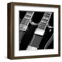 Classic Guitar Detail I-Richard James-Framed Giclee Print