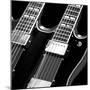 Classic Guitar Detail I-Richard James-Mounted Art Print