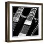 Classic Guitar Detail I-Richard James-Framed Art Print