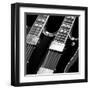 Classic Guitar Detail I-Richard James-Framed Art Print