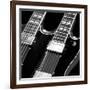 Classic Guitar Detail I-Richard James-Framed Art Print